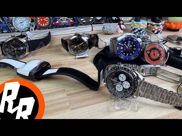 Unboxing Seiko, Fears, Omega, Seiko, Frédérique Constant, and Amida. (Exquisite Timepieces)