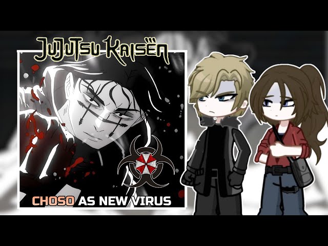 RESIDENT EVIL Characters React to CHOSO as NEW VIRUS | JuJutsu Kaisen | PUT VIDEO IN 2X |Gacha React