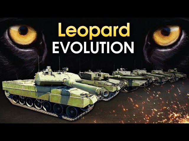Leopard evolution / War Thunder
