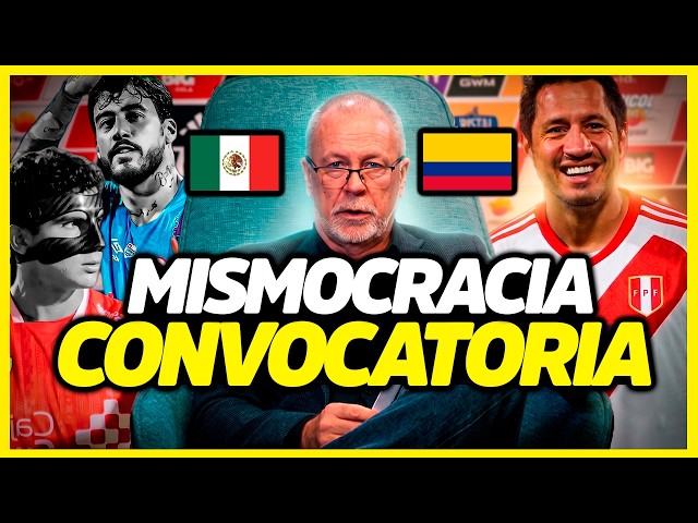 ¡LISTA OFICIAL DE MANO MENEZES! 🇵🇪🔥AMISTOSOS vs. México, USA, Canadá y Colombia