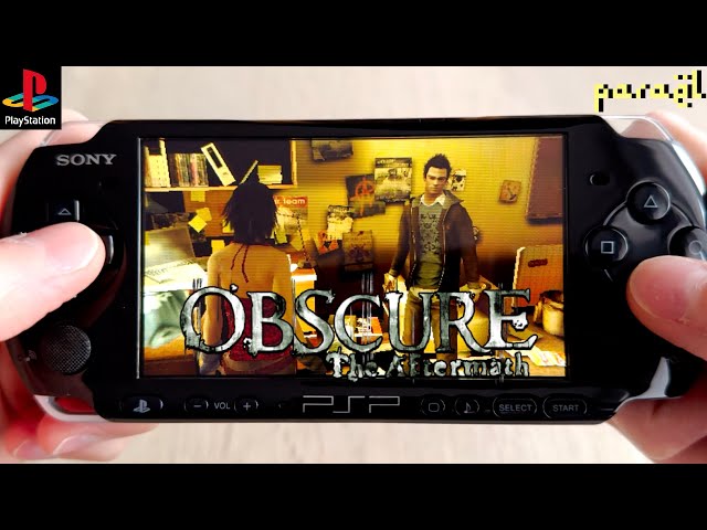 Obscure: The Aftermath | PSP | Gameplay | HDR