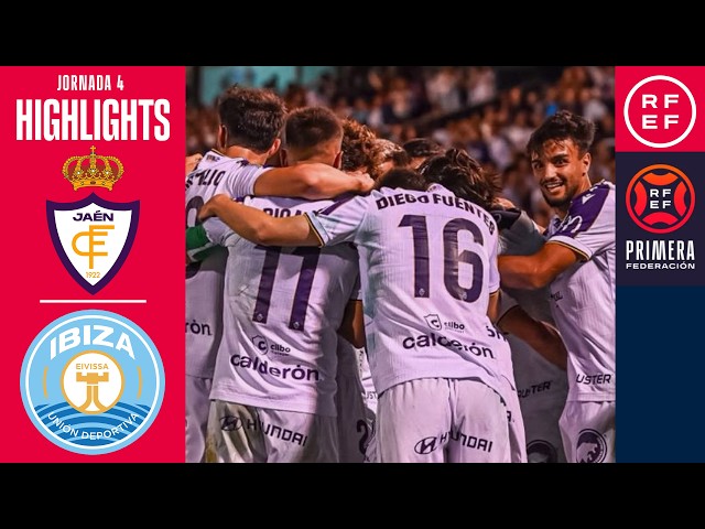 Resumen #PrimeraFederación | Real Jaén 2 – 1 UD Ibiza | Jornada 4 | Temporada 2026/2027