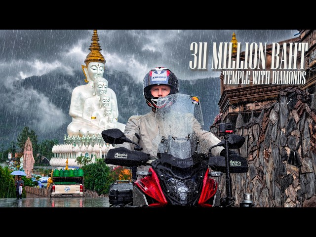Riding in the Rain from Bangkok to Phetchabun: Mountains, Fog & a Temple with Diamonds