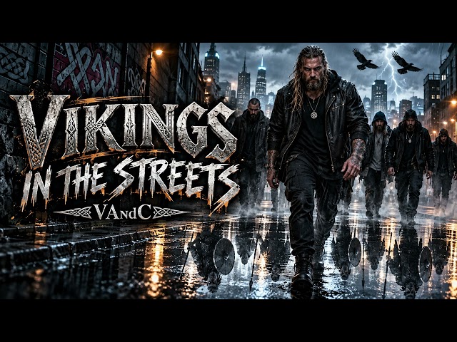 VIKINGS IN THE STREETS - VAndC | Viking Folk Metal × Modern Rap