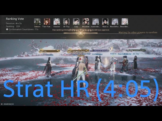 WWM Snowfall's Reckoning strat HR (4:05)