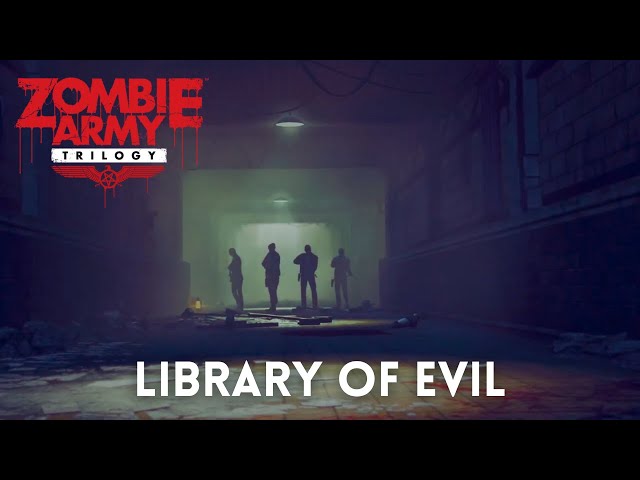 Zombie Army Trilogy - Walkthrough 2K 60FPS HDR - Library of Evil