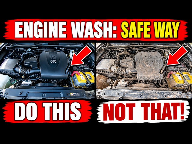 How to Wash Car Engine Safely and Easily | Step-by-Step Guide for Beginners!