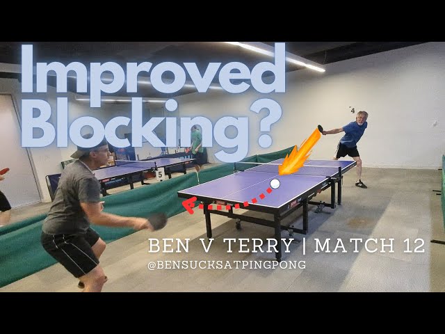 Match vs Terry with Improved Blocking & Closer Games 🏓🔥