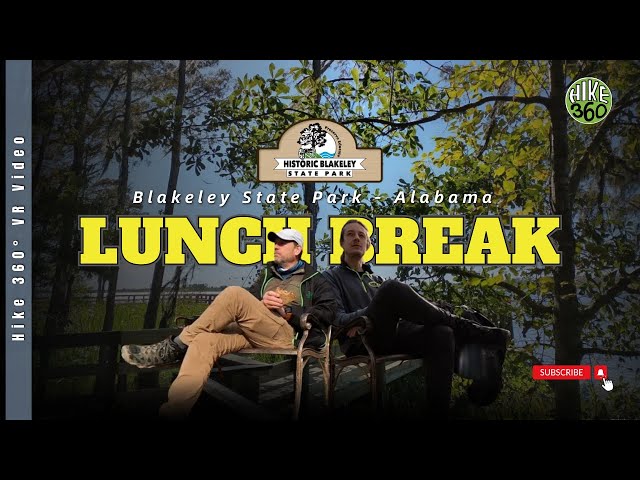 Blakeley State Park - Alabama - Lunch Break (Hike 360° VR Video)