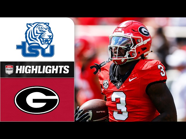 Tennessee State Tigers vs. Georgia Bulldogs | Full Game Highlights | ESPN College Football