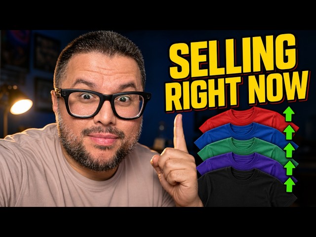 5 Low Competition Niches Selling RIGHT NOW on Amazon Merch on Demand