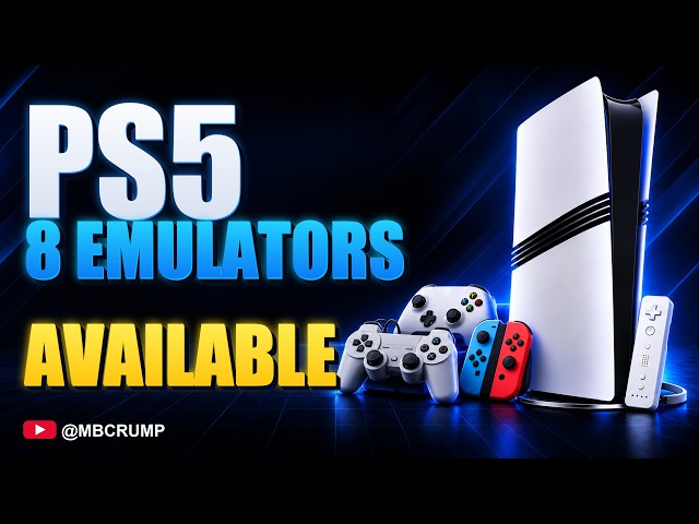 8 PS5 Emulators Available Now (PS2, Switch, Xbox, Wii U & More)