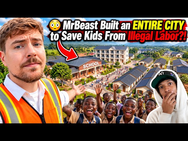😳 MrBeast Built an ENTIRE CITY to Save Kids From Illegal Labor?! | GriffyDaGrinch Reacts