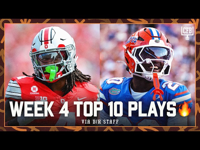 Week 4 Top 10 Plays 🍿 | College Football Highlights