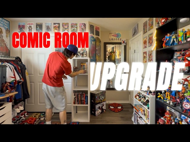 Building a NEW Shelf for My Comic Room