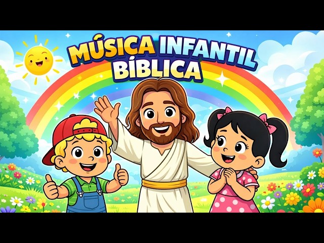 1 Hora de Música Gospel Infantil 🌼🎶 Histórias Bíblicas Cantadas | Playlist Infantil de Louvor