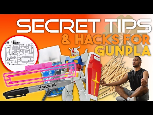 Secret Gunpla Hacks, Tips, & Tricks!