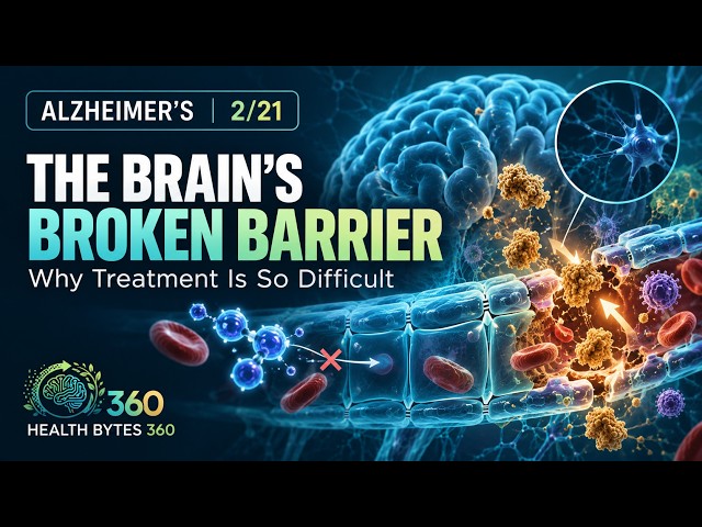 The Blood-Brain Barrier & Alzheimer’s: Why the Brain Is So Hard to Treat | 2/21