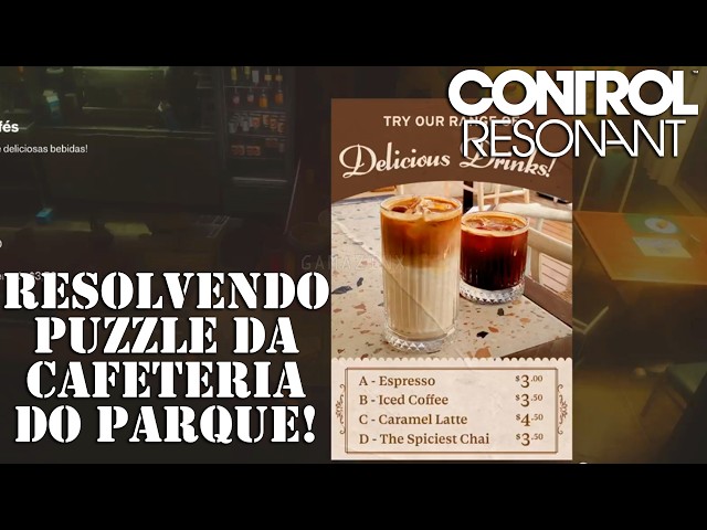 Control Resonant - RESOLVENDO PUZZLE DA CAFETERIA DO PARQUE!