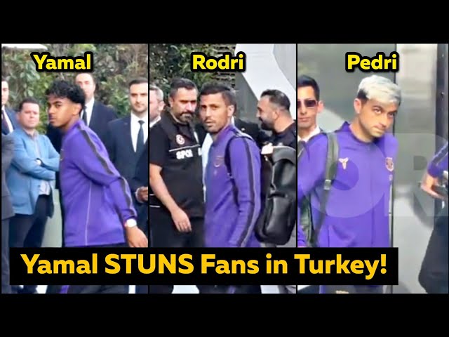 Yamal Causes MADNESS at Barcelona Hotel Before Galatasaray Clash in Turkey