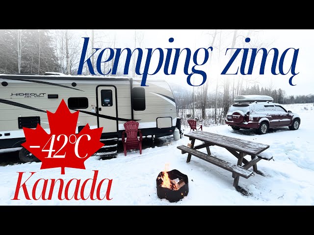 Jak przeżyliśmy -42°C na kempingu w Kanadzie #vlog #onlyvisitingthisplanet #polarvortex