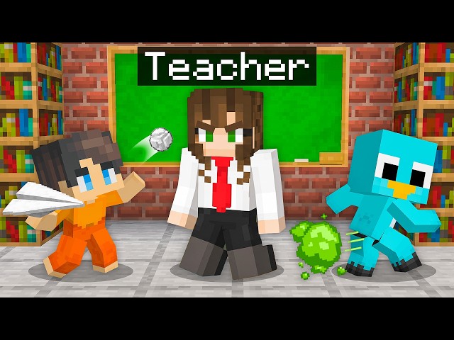 We Pranked the STRICTEST TEACHER in Minecraft