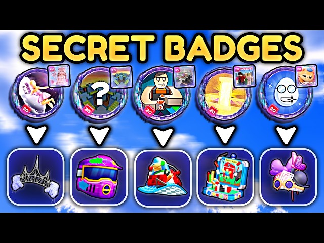 How To Get ALL 5 NEW SECRET BADGES! (The Hunt: Roblox 20)