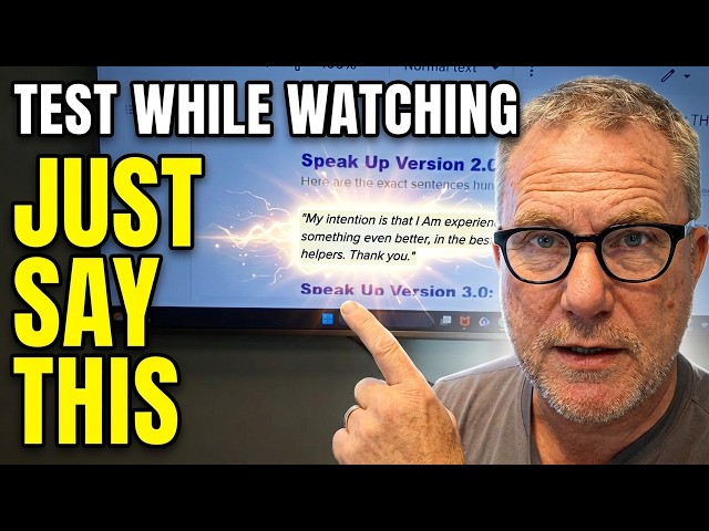 Manifest: You Don't Need to Think Positive - Just Say THIS | Test it while watching