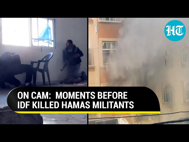 Israeli Forces Release Footage From Slain Hamas Militant’s Bodycam In Jabaliya | Watch