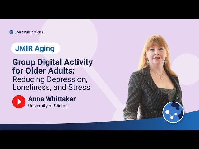 Group Digital Activity for Older Adults: Reducing Depression, Loneliness, and Stress