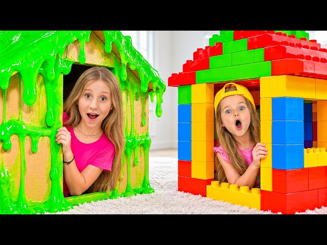 Nastya and DIY Houses competition