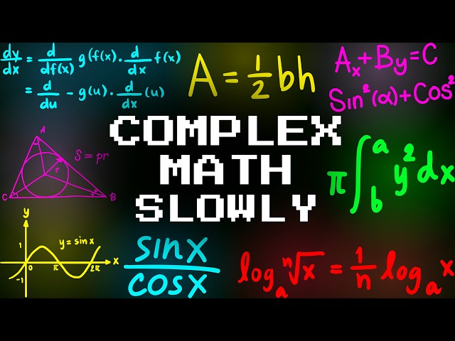 Explaining Complicated Math To Help You Fall Asleep
