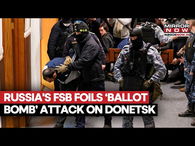 Russia Elections: Donetsk 'Attack Plot' Foiled, FSB Detains Suspect Over Polling Station Bombing