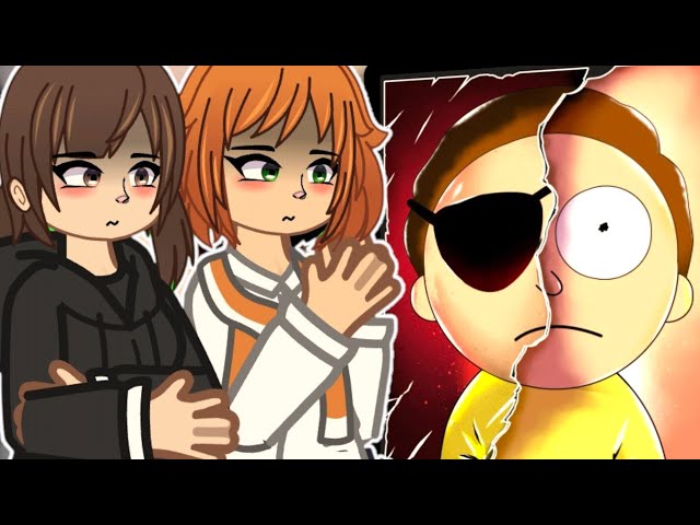 🇺🇸/🇧🇷/ Kokujin no Tenkousei React to Hiroki As Evil Morty || Gacha React ||