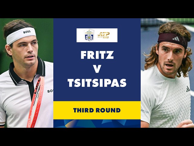 Taylor Fritz vs Stefanos Tsitsipas Highlights | Rolex Shanghai Masters 2026