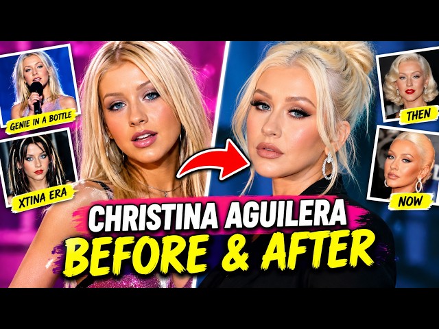 Christina Aguilera Before & After: The Shocking Transformation