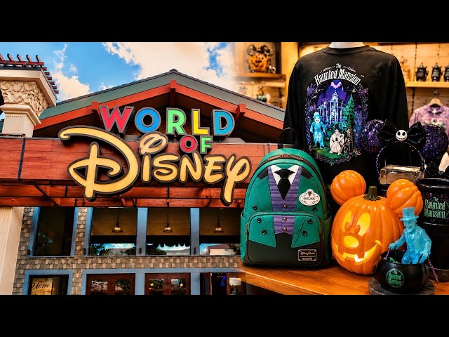 World of Disney Full Store Tour | Halloween Merchandise | Disney Springs 2026