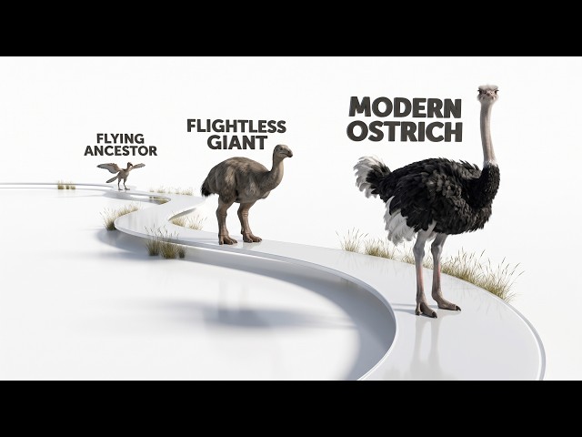 How a Flying Bird Became a 70 km/h Desert Tank (Ostrich Evolution)