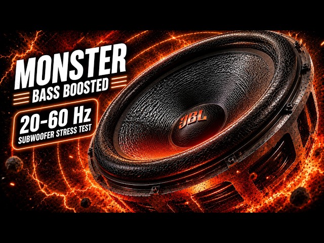 DEEP HOUSE BASS TEST: Unrivaled 20-60Hz Subwoofer Excursion & Monster Bass Boosted Sound Check 🎧