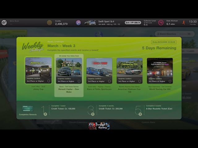 !!"Gran Turismo7"!!"LIVE"!!"PS5Pro"!! "NEW" Weekly Challenge Races!! PartVR2!! ;) !!"2k&HDR&VR2"!!