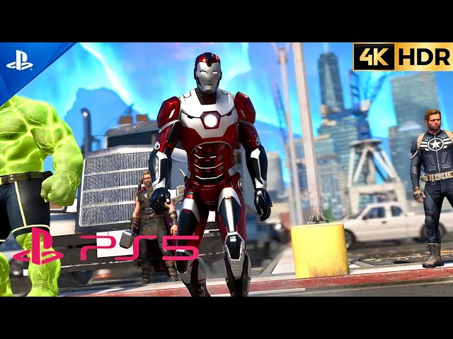 (PS5) Avenger's IRONMAN is just AMAZING on PS5 | Ultra Realistic Graphics Gameplay [4K HDR]