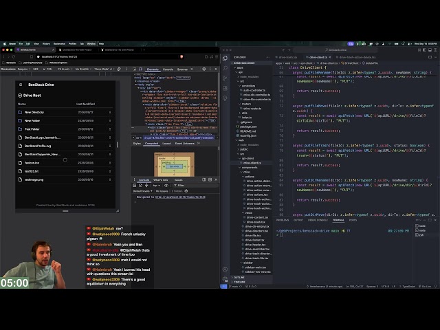 Day 150 learning web dev: Building a Google Drive clone (no AI)