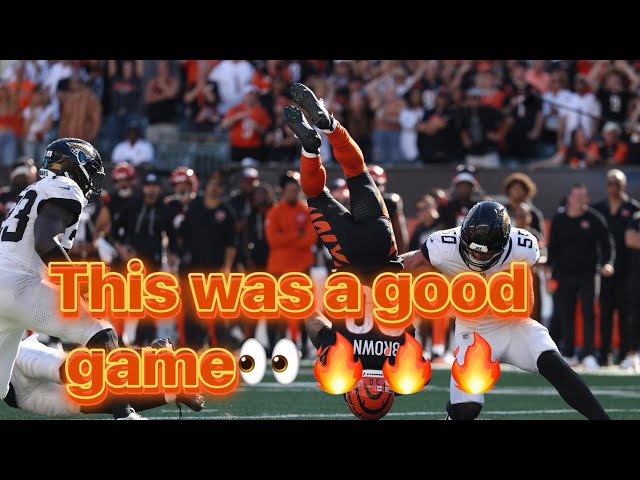 Cincinnati Bengals  🆚 the Jacksonville Jaguars, full game highlights😱🔥🔥🔥