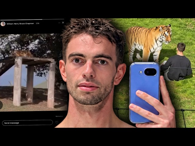 Man Posted Final Footage Before Fatal Tiger Attack...