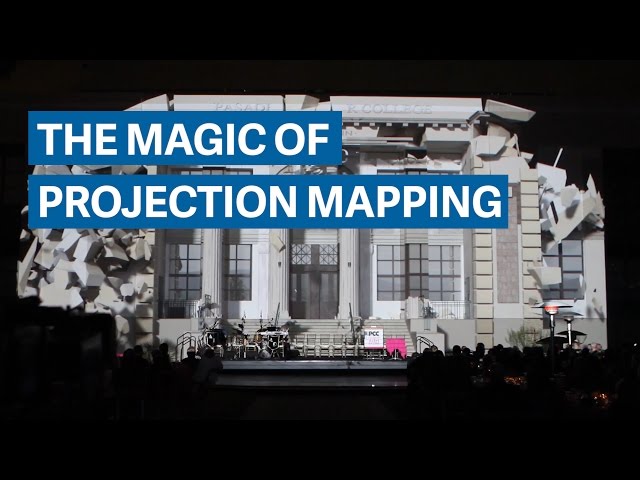 The magic of 3D projection mapping