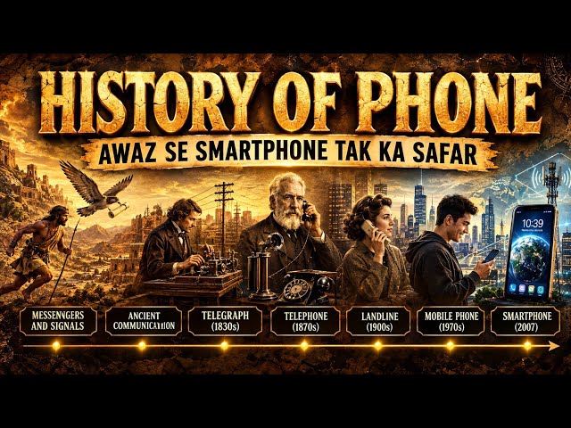 The History of the Phone — From Ancient Messages to the Smartphone