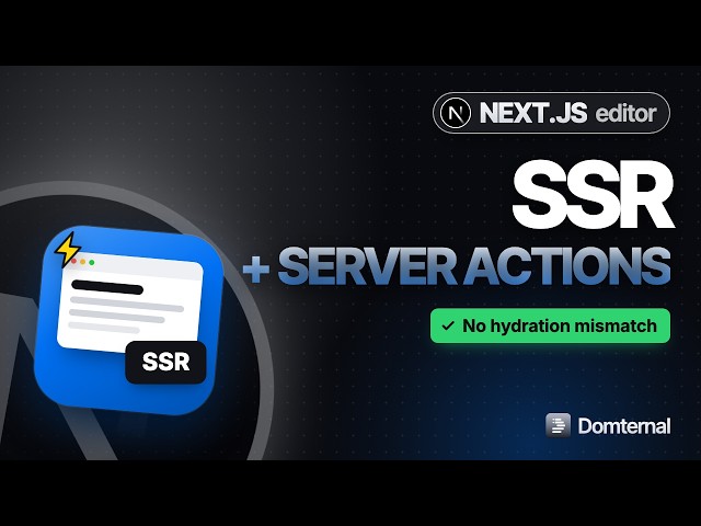 Next.js 16 Rich Text Editor: Save with Server Actions in 6 Steps