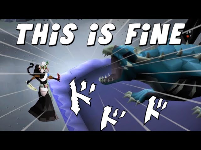 I fight VORKATH, but with my SECRET WEAPON