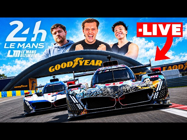 🔴 MY FIRST 24 HOURS OF LE MANS! (Le Mans Ultimate)