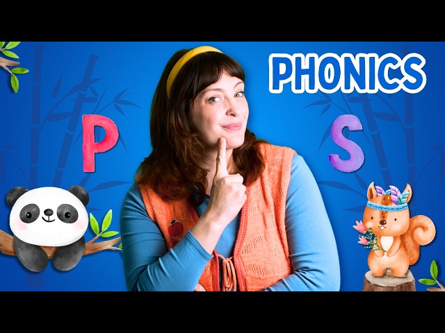 (P-S) Alphabet & Phonics | Sing, Play & Learn Letters | Signs & Gestures | Toddler Learning